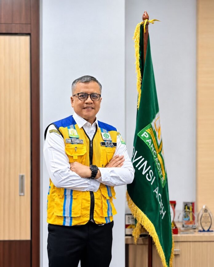 Erwin Ferdinansyah, S.T., M.T, Kepala Dinas Pengairan Aceh.